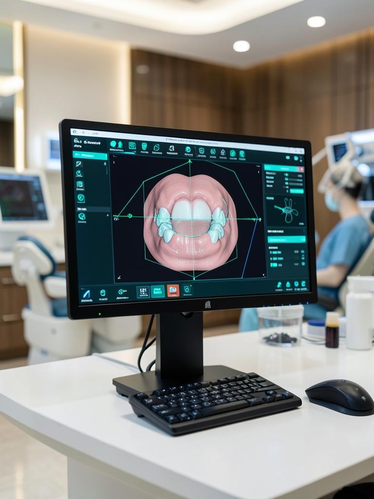 Digital Smile Design technology at The Crown Dental