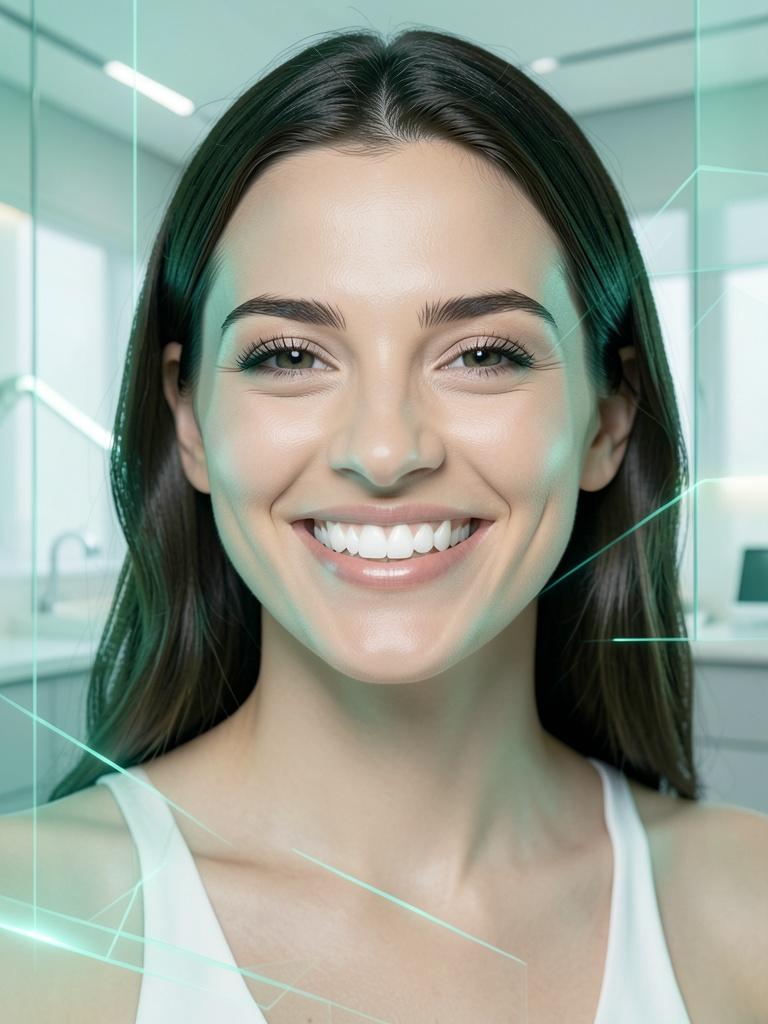 Porcelain Veneers placement process for aesthetic smile